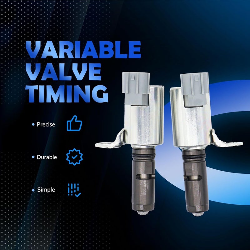 OXCANO 916-722 2 PCS Intake & Exhaust Engine Variable Valve Timing (VVT) Solenoid Compatible with Ford Escape 2013-2019, Fiesta 2011-2019, Fusion 2013-2020, Transit Connect 2014-2016 1.5L 1.6L - Image 3